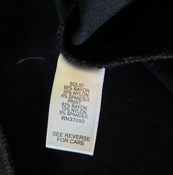 Cato Black and White Houndstooth Cardigan, Size 24 - Picture 12 of 12